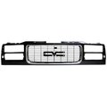 Ipcw IPCW CWG-GR0307M0 Gmc Gmc Truck; Ck 1994 - 1999 Grille; Oe Replacement Chrome; Black CWG-GR0307M0